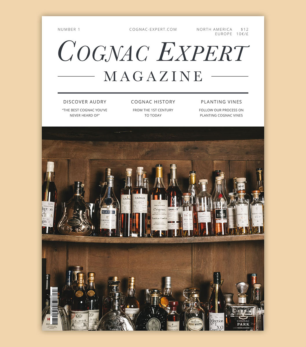 Editorial design of Cognac Expert Magazine