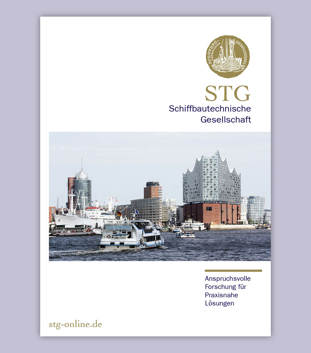 Schiffbautechnische Gesellschaft broschure cover